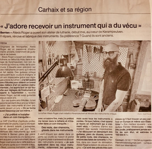 Article pour Ouest France